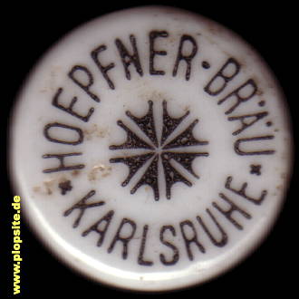 Bügelverschluss aus: Hoepfner Bräu, Karlsruhe, Deutschland