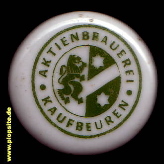 Bügelverschluss aus: Aktienbrauerei, Kaufbeuren, Deutschland