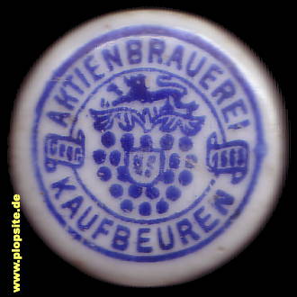 Bügelverschluss aus: Aktienbrauerei, Kaufbeuren, Deutschland