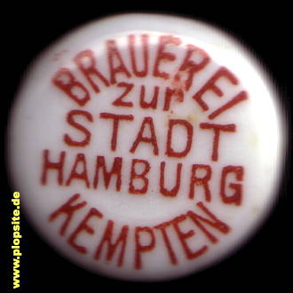 Bügelverschluss aus: Brauerei St. Lorenz, Kempten, Deutschland