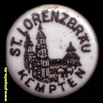 Bügelverschluss aus: St. Lorenzbräu, Kempten, Deutschland