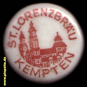 Bügelverschluss aus: St. Lorenzbräu, Kempten, Deutschland