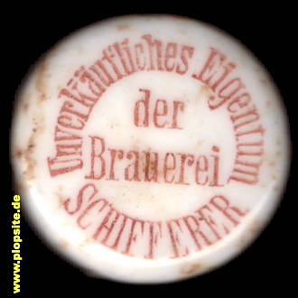 Bügelverschluss aus: Brauerei Schifferer, Kiel, Deutschland