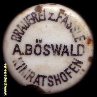 Bügelverschluss aus: Brauerei zum Fässle, Böswald, Kimratshofen, Altusried-Kimratshofen, Deutschland