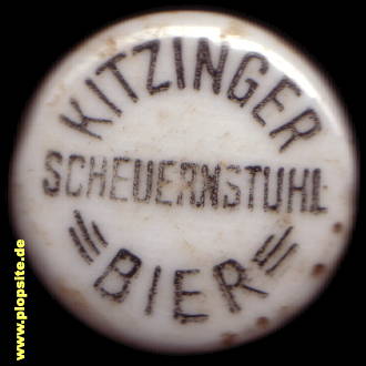 Bügelverschluss aus: Brauerei Scheuernstuhl  , Kitzingen, Deutschland