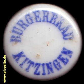 Bügelverschluss aus: Bürgerbräu, Kitzingen, Deutschland