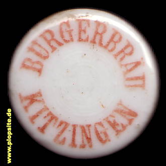 Bügelverschluss aus: Bürgerbräu, Kitzingen, Deutschland