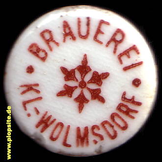BŸügelverschluss aus: Brauerei , Klein Wolmsdorf, Arnsdorf-Kleinwolmsdorf, Deutschland