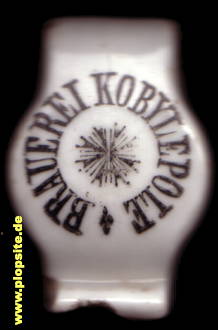 Picture of a ceramic Hutter stopper from: Brauerei August Gerstenkorn, Kobylepole, Nowe Miasto Poznań, Neustadt Posen, Poland