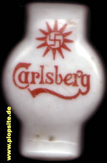 Bügelverschluss aus: Carlsberg Bryggeriene, København, Kopenhagen, Koebenhavn, Dänemark