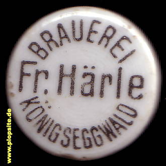 Bügelverschluss aus: Brauerei Härle, Königseggwald, Deutschland