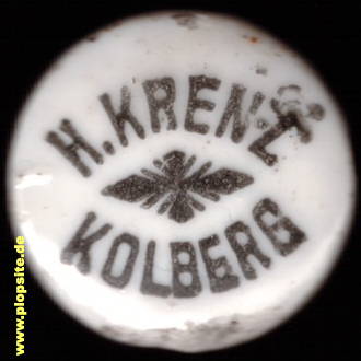 Bügelverschluss aus: Unbekannt H. Krenz, Kolberg, Kołobrzeg, Polen
