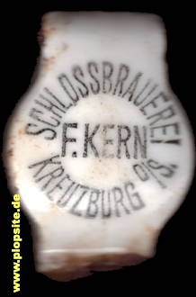BŸügelverschluss aus: Schloßbrauerei Ferdinand Kern, Kreuzburg, Kluczbork, Polen