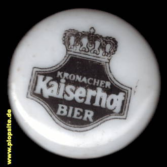 BŸügelverschluss aus: Brauerei Kaiserhof, Kronach, Deutschland