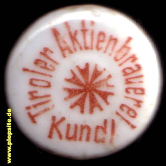 Bügelverschluss aus: Tiroler Aktienbrauerei, Kundl, Österreich