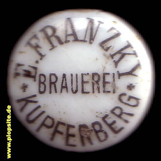 Bügelverschluss aus: Dampfbrauerei Ewald Franzky, Kupferberg, Miedzianka, Polen