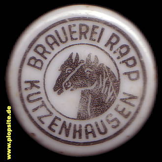 Bügelverschluss aus: Brauerei Rapp, Kutzenhausen, Deutschland