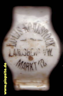 Bügelverschluss aus: Brauerei Louis Kohlstock, Landsberg / Warthe, Gorzów Wielkopolski, Polen