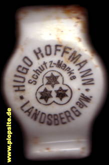 Bügelverschluss aus: Brauerei Hugo Hoffmann, Landsberg / Warthe, Gorzów Wielkopolski, Polen