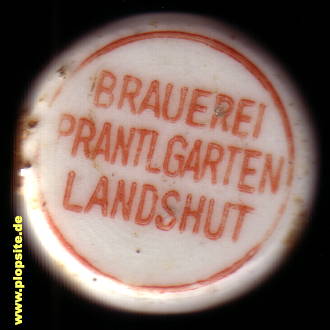 Bügelverschluss aus: Brauerei zum Prantlgarten, Landshut, Deutschland