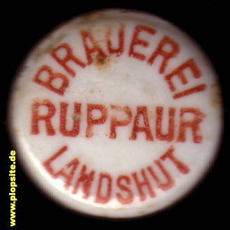 Bügelverschluss aus: Brauerei zum Heiglbräu, Karl Ruppaur, Landshut, Deutschland
