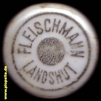 Obraz porcelany z: Brauerei zum Balsbräu Fleischmann, Landshut, Niemcy