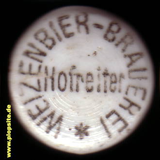 Bügelverschluss aus: Weizenbier Brauerei Hofreiter, Landshut, Deutschland