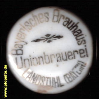 BŸügelverschluss aus: Unionsbrauerei Bayerisches Brauhaus, Landstuhl, Deutschland