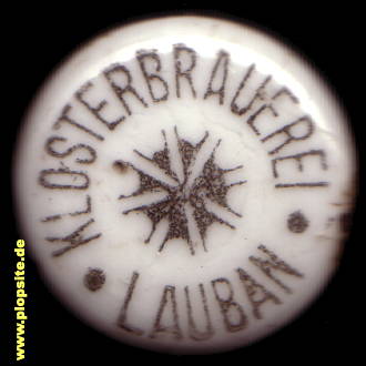 Bügelverschluss aus: Klosterbrauerei, Lauban, Lubań, Polen