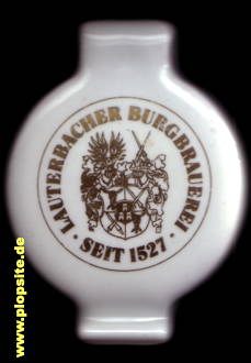 Picture of a ceramic Hutter stopper from: Burgbrauerei, Lauterbach / Hessen, Germany