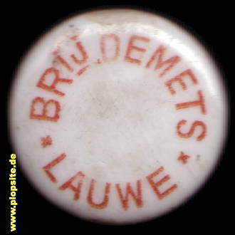 BŸügelverschluss aus: Brouwerij Mouterij de Zwaan, Demets, Lauwe, Menen, Meenen, Belgien