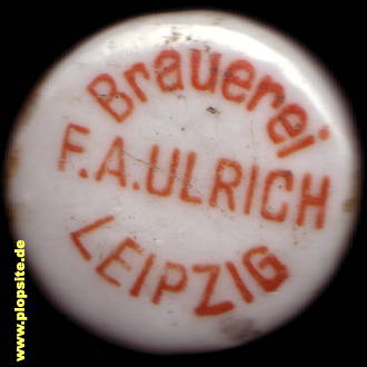 Bügelverschluss aus: Brauerei F.A. Ulrich, Leipzig, Deutschland