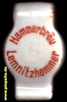 Bügelverschluss aus: Hammerbräu, Lemnitzhammer, Rosenthal-Lemnitzhammer, Deutschland