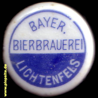 Bügelverschluss aus: Bayerische Bierbrauerei, Lichtenfels, Deutschland