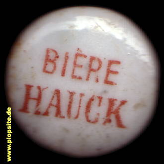 Bügelverschluss aus: Brasserie Hauck, Ligny - en - Barrois, Frankreich