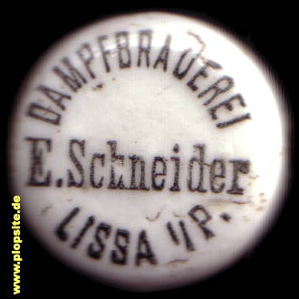 Bügelverschluss aus: Brauerei Emil Schneider GmbH, Lissa, Leszno, Polen