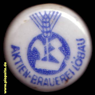 Bügelverschluss aus: Aktienbrauerei, Löbau, Loebau, Lubij, Deutschland
