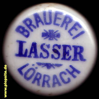 BŸügelverschluss aus: Brauerei Lasser, Lörrach, Deutschland