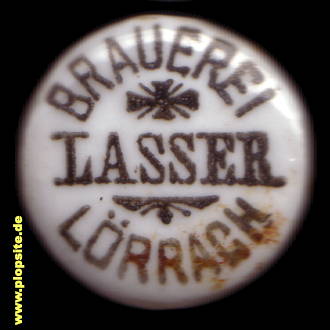 Bügelverschluss aus: Brauerei Lasser, Lörrach, Deutschland