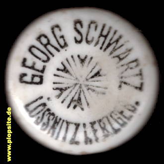 BŸügelverschluss aus: Stadtbrauerei, Georg Schwartz, Lößnitz / Erzgeb., Lößnitz/Erzgebirge, Lesnice, Deutschland