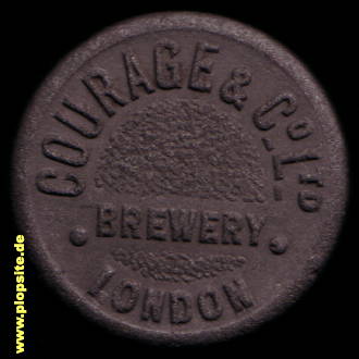 Bügelverschluss aus: Anchor Brewery, Courage & Co. Ltd., London, Großbritannien