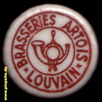 Bügelverschluss aus: Brasseries Artois, Louvain, Leuwen, Löwen, Belgien