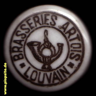 Bügelverschluss aus: Brasseries Artois, Louvain, Leuwen, Löwen, Belgien