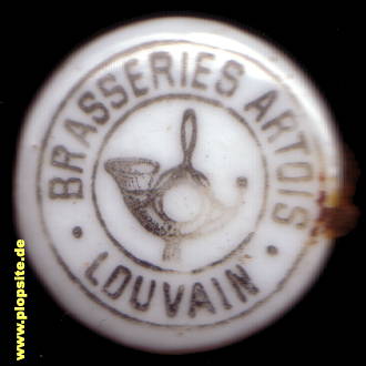 BŸügelverschluss aus: Brasseries Artois, Louvain, Leuwen, Löwen, Belgien