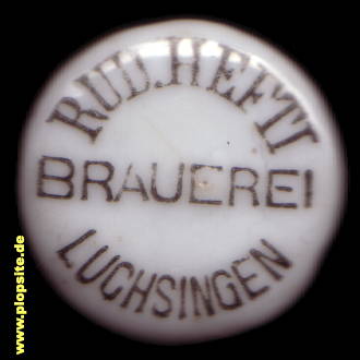 BŸügelverschluss aus: Brauerei zum Freihof Rudolf Heftt, Luchsingen, Schweiz