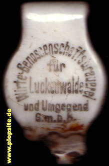 Bügelverschluss aus: Wirte Genossenschaftsbrauerei GmbH, Luckenwalde, Łukowc, Deutschland