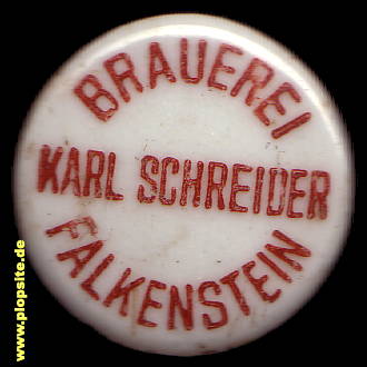 BŸügelverschluss aus: Brauerei Schreider, Ludwigsstadt - Falkenstein, Deutschland