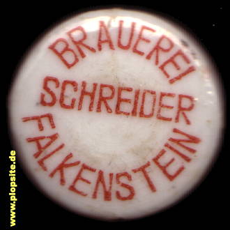 Bügelverschluss aus: Falkenstein Brauerei Schreider, Ludwigsstadt - Falkenstein, Deutschland