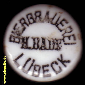 Bügelverschluss aus: Bierbrauerei H. Bade, Lübeck, Deutschland