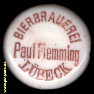 Bügelverschluss aus: Bierbrauerei Flemming, Lübeck, Deutschland